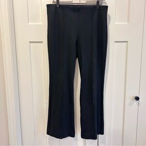 Anthropologie The Margot Kick-Flare Cropped Pants by Maeve - Black size M